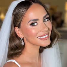 Bridal hair and makeup London wedding look